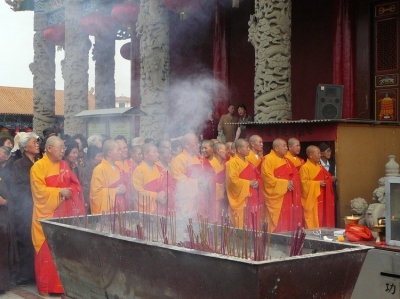 鸠摩罗什寺的法事会