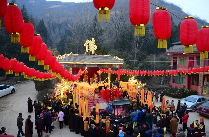 中国佛造像博览馆在西安大阿弥陀寺正式挂牌