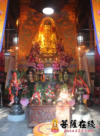 苏州寒山寺举行观音菩萨成道日祝圣祈福法会