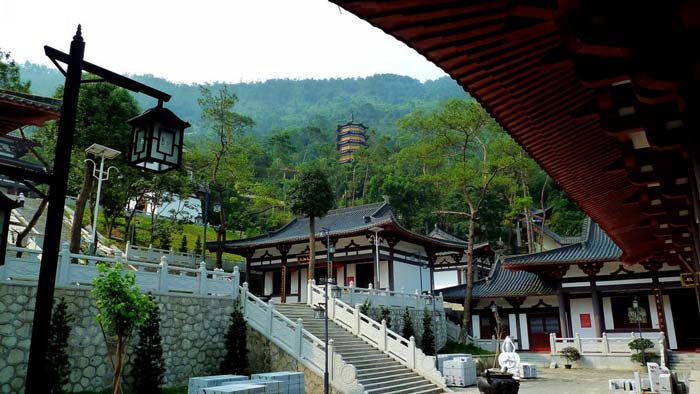 新会叱石寺观音寺江门广东寺院