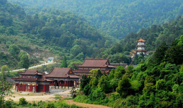 黄石栗山寺—黄石—湖北寺院