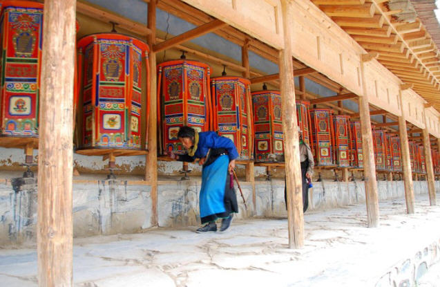 甘南拉卜楞寺甘南州甘肃寺院