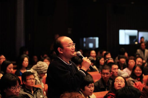 学诚法师应邀在北京大学作讲座