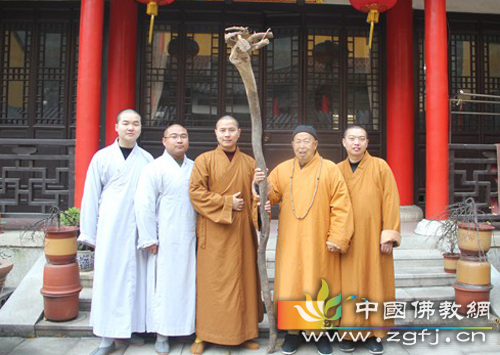 无锡开原寺住持能超法师拜访南岳寺方丈宏仁大和尚