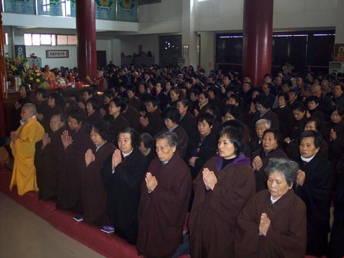 厦门观音寺举办佛七大法会