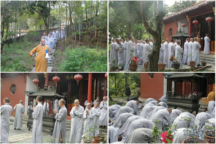 参礼慧远大师塔院