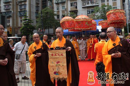 法师排班迎请诸山大德