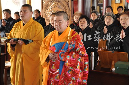 无锡宜兴市显圣寺隆重启建华严法会