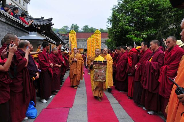 五台山塔院寺寂度上人圆寂十周年追思法会