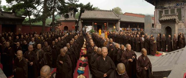 五台山塔院寺寂度上人圆寂十周年追思法会