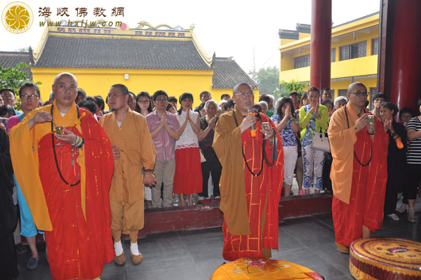 常州武进国宁寺隆重举行释迦牟尼佛像开光暨国宁讲堂落成庆典