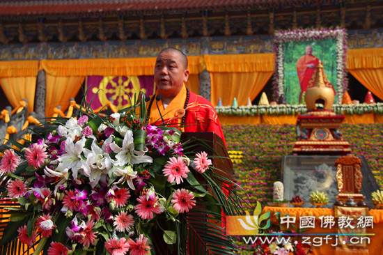 河南驻马店南海禅寺开山宗长明乘长老舍利塔落成暨舍利入塔法会圆满举行