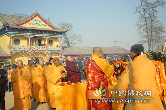 河北邢台净域寺三面开光法会圆满