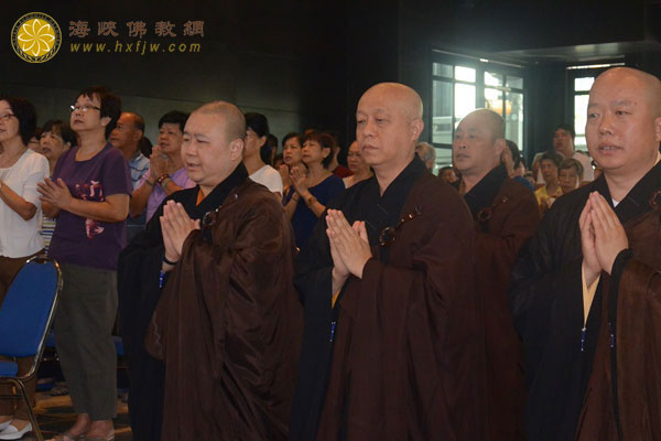 觉醒大和尚出席新加坡福海禅寺“觉光长老·追思赞颂大典”