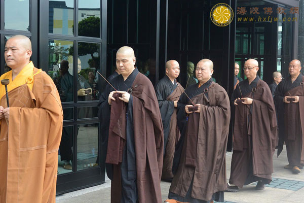 觉醒大和尚出席新加坡福海禅寺“觉光长老·追思赞颂大典”