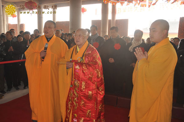 江苏常州武进舜山南禅寺隆重举行大雄宝殿奠基祈福法会