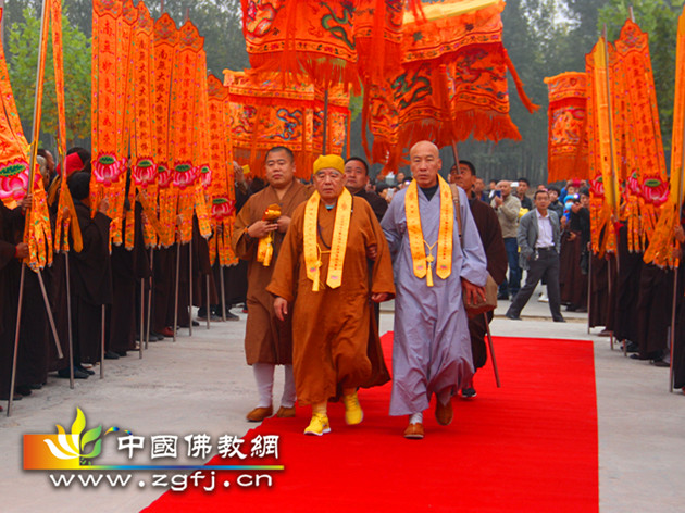 河北南宫观音禅寺圆满举行全堂佛像开光庆典