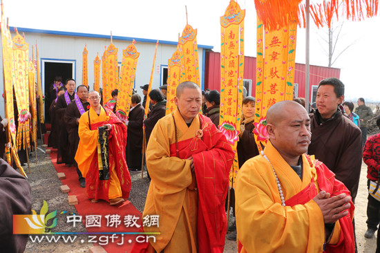 河北衡水冀州市天界古寺隆重举行观音殿奠基大典