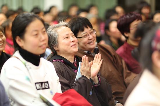 2016年清明节慧日禅寺举办心灵讲座暨蒙山施食超荐法会