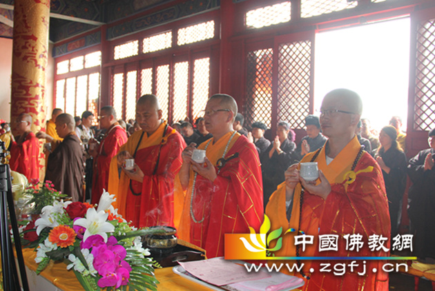 河北保定安国兴国寺隆重举行大雄宝殿释迦摩尼佛圣像开光大典