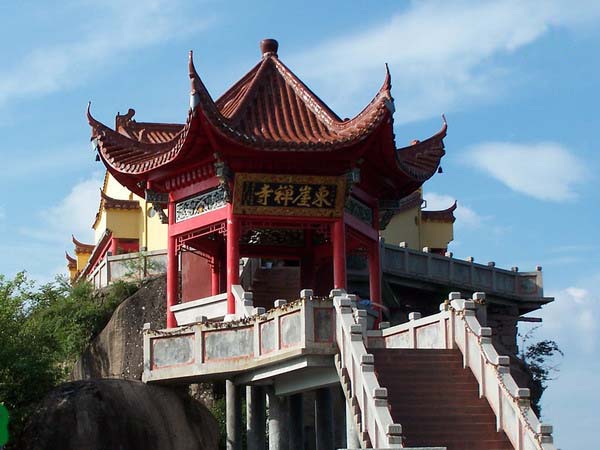 九华山九十九座名寺之东崖禅寺