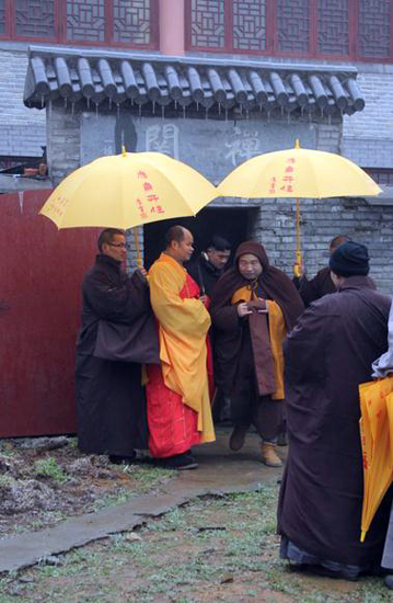 江西云居山真如禅寺悲福后堂闭关三年圆满出关