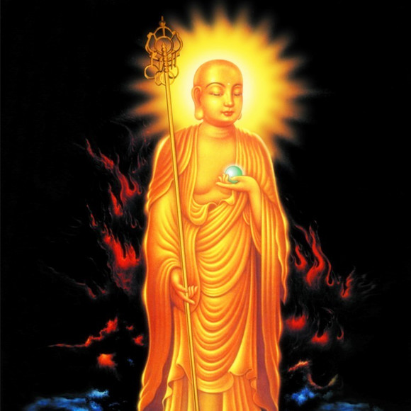 地藏菩萨显圣照片图片