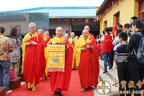 白沃淨寺舉行全堂佛像開光法會