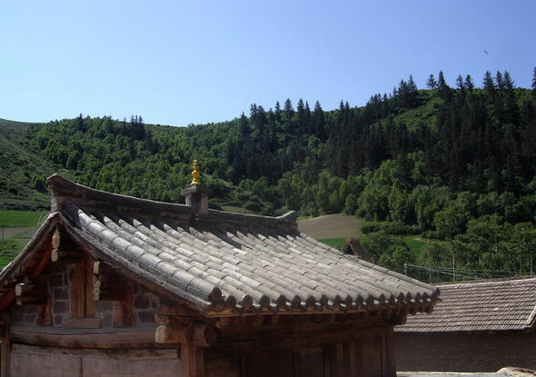 湟源扎藏寺图片
